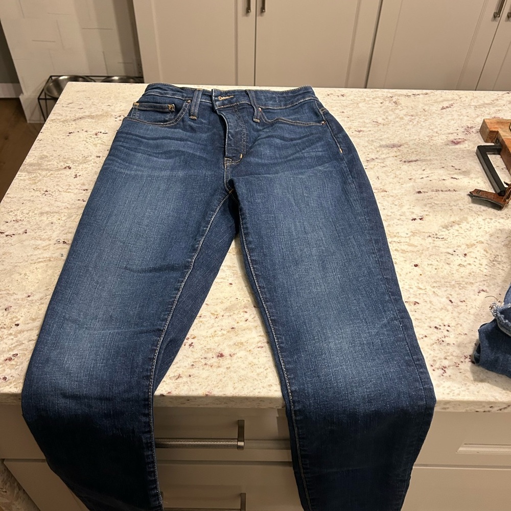 Lee Blue High Rise Jeans